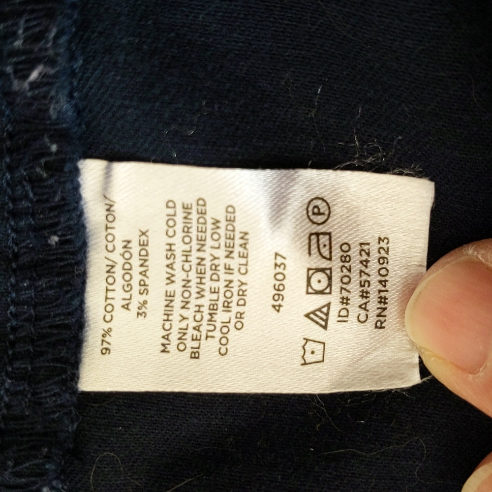Loft Outlet 4" Shorts 10 Navy Blue - Picture 4 of 11